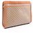 Céline Clutch Celine Macadam Marrone Beige - vista 2