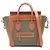 Céline Borsa a 2 modi Celine Luggage Nano Shopper Marrone Cachi