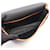 Sac à main en toile enduite Yves Saint Laurent Marron Noir  - vue 3