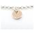 Hermès Pulseira Charm Hermes Ex-Libris Prata Dourado  - vista 6