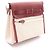 Borsa a tracolla Hermès Herbag Zip Mini Rosso Crudo Bordò - vista 2