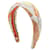 Hermès Hermes La Legende Du Cheval Silk Headband Orange Yellow  - view 1