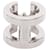 Hermès Hermes Twilly Ring Mini H Citron Schal-Accessoire Silber Gelb  - Ansicht 2