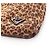 Borsa a tracolla Bottega Veneta stampa leopardata Marrone - vista 8