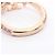 Anello Louis Vuitton placcato oro con strass D'oro - vista 4