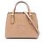 Borsa a 2 vie Gucci Soho Interlocking G Beige