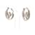 Orecchini Fendi Silver Stud Argento  - vista 3