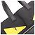 Borsa Tote Fendi Bugs Monster Nero Giallo - vista 6