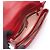 Borsa a Spalla Gucci Ally Small GG Marmont Nero Rosso - vista 3