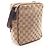 Borsa a Spalla Gucci GG Canvas Marrone Beige - vista 2