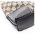 Borsa a Spalla Gucci GG Canvas Nero Beige - vista 9