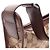 Borsa a tracolla Gucci in tela GG e pelle Marrone Beige - vista 11