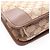 Borsa a tracolla Gucci in tela GG e pelle Marrone Beige - vista 7