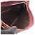 Borsa Gucci beige e rosso scuro in pelle e tela Bordò - vista 3