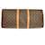 Louis Vuitton Keepall Monogram Canvas 55 Marrone - vista 7