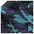 Borsa Tote 2-Way Prada Triangle Logo Camouflage Nero Blu Multicolore - vista 7