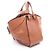Borsa a mano Loewe Hammock Small 2-Way in pelle Marrone - vista 2