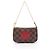 Louis Vuitton Mini Pochette Accessoires Marrone Rosso