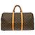 Borsa Keepall Louis Vuitton Monogram Canvas 50 Marrone - vista 2