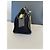 Borsa a tracolla Saint Laurent in pelle nera e scamosciato Nero - vista 3