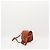 Céline Celine Triomphe Borsa a tracolla in pelle Tan Marrone - vista 4