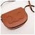 Céline Celine Triomphe Borsa a tracolla in pelle Tan Marrone - vista 6