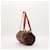 Céline Celine Borsa Boston Monogram Macadam Marrone Monogramma  - vista 4