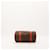 Céline Celine Borsa Barrel Monogram Canvas Marrone Monogramma  - vista 5