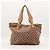 Gucci Borsa Tote in Tela Monogramma GG Marrone - vista 3