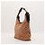 Gucci Borsa Hobo in Tela Monogramma GG Marrone - vista 4