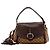 Gucci Borsa a tracolla in tela monogramma GG Marrone