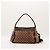 Gucci Borsa a tracolla in tela monogramma GG Marrone - vista 3