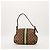 Gucci Borsa Hobo Abbey in tela Monogram Marrone Beige Verde - vista 3