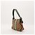 Gucci Borsa Hobo Abbey in tela Monogram Marrone Beige Verde - vista 4