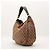 Gucci Borsa Hobo in tela monogram Marrone Rosso Verde Monogramma - vista 2