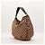 Gucci Borsa Hobo in tela monogram Marrone Rosso Verde Monogramma - vista 4