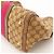 Gucci Borsa Boston Monogram GG Supreme Marrone Rosa - vista 10