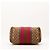 Gucci Borsa Boston Monogram GG Supreme Marrone Rosa - vista 5