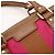 Gucci Borsa Boston Monogram GG Supreme Marrone Rosa - vista 6
