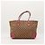 Gucci Borsa Tote Monogram Canvas con Charm a Cuore Marrone Rosa - vista 3