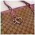Gucci Borsa Tote Monogram Canvas con Charm a Cuore Marrone Rosa - vista 6