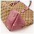 Gucci Borsa Tote Monogram Canvas con Charm a Cuore Marrone Rosa - vista 9