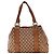 Gucci Borsa a tracolla in tela monogramma GG Marrone Beige