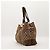 Gucci Borsa Shopper Monogram Canvas Bamboo Marrone - vista 2