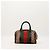Bolso Boston Gucci GG Supreme con Banda Web Castaño Roja Verde - vista 3