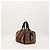 Bolso Boston Gucci GG Supreme con Banda Web Castaño Roja Verde - vista 4