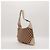 Gucci Bolso Hobo de lona monograma GG Castaño Beige - vista 4