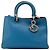 Borsa Christian Dior Lady Dior My ABCDior - Pelle Blu