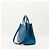 Borsa Christian Dior Lady Dior My ABCDior - Pelle Blu - vista 4