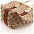 Gucci Sac Cabas GG Supreme avec Bande Web Marron Rouge Vert - vue 10
